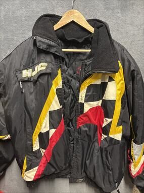 VTG Snowmobile HJC Jacket Mens Size L Insulated Cirolux Snowgear Outdoor